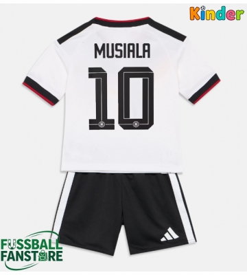 Deutschland Jamal Musiala #10 Replik Heimtrikot Kinder WM 2026 Kurzarm (+ Kurze Hosen)
